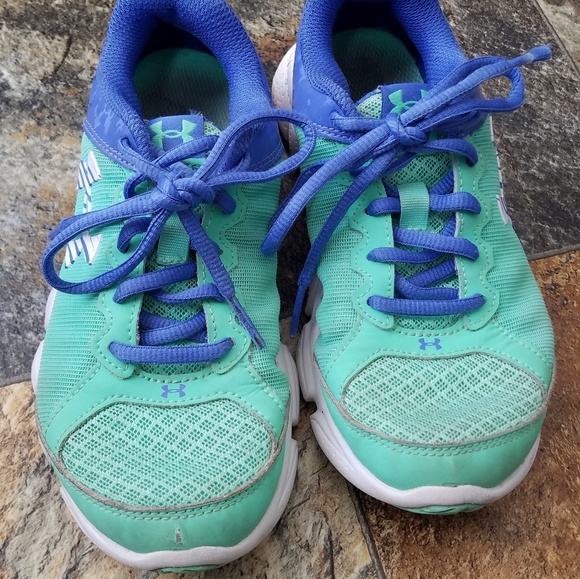 teal under armour shoes